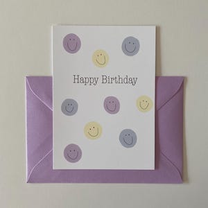 carte postale "Smileys"