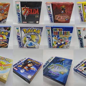 Game Boy Color - Euro FR version - Repro Decorative Box - Superior Quality