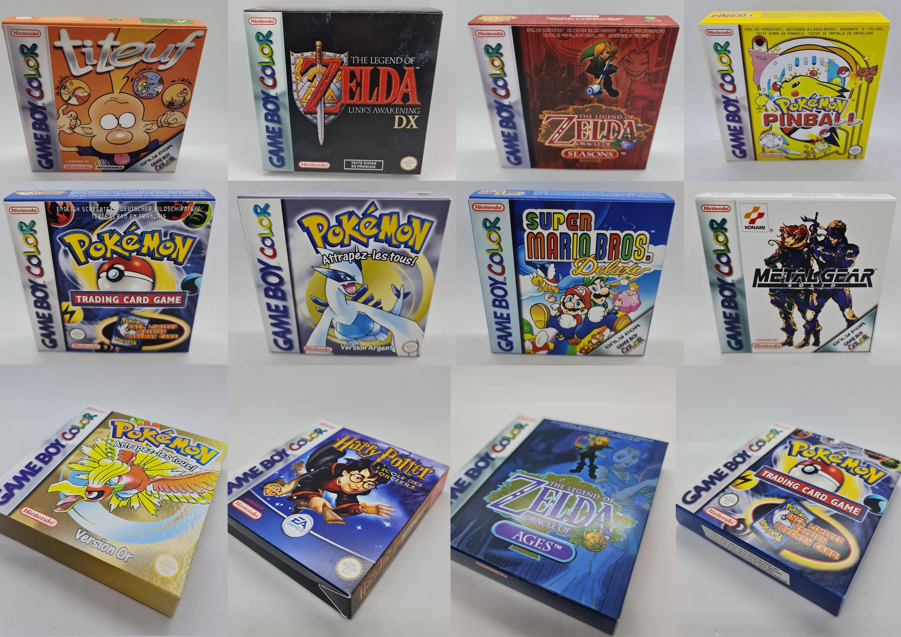 Accessoire Game Boy - Jeu Rayman Holiday Sur Cartouche Pocket Color