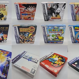 Game Boy Advance - Versión japonesa - Caja deco GBA Repro - Calidad superior