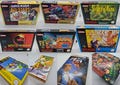 SNES - European version (FR) (3/4) - Reproduction Box with Decoration and Mini Box - Superior Quality product logo