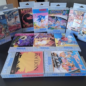 Game Gear - EURO version (2/2) - Repro Deco Box - Superior Quality