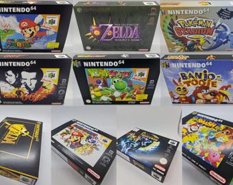 N64 - Europese versie FR (1/2) - Reproductiedoos met decoratie en minidoos - Superieure kwaliteit