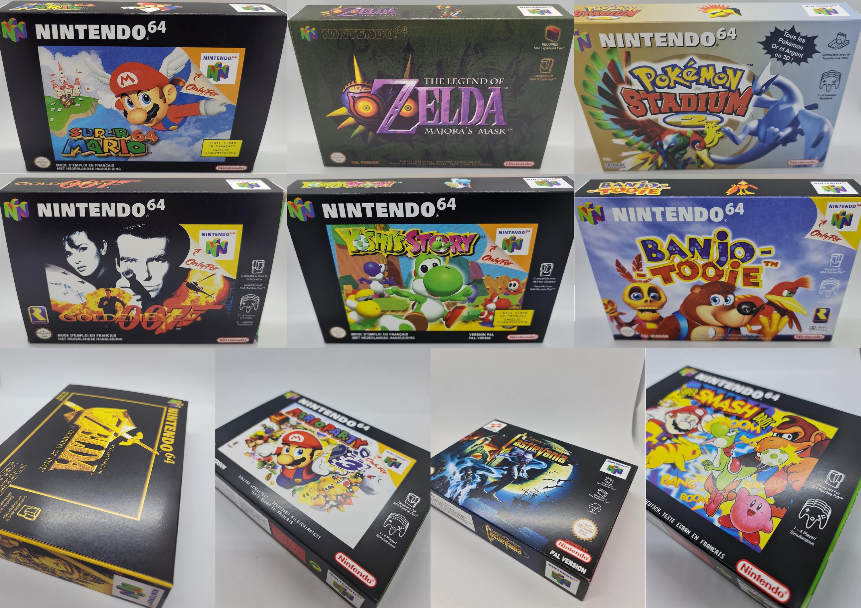 Nintendo 64 Box UK