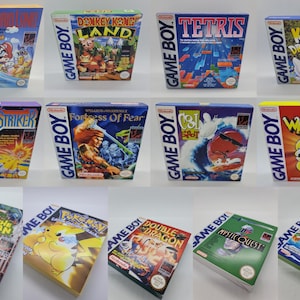 Game Boy - Euro FR version - Repro Decorative Box - Superior Quality