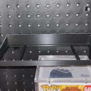 Popshield Armor 2PK Funko Pop Pegboard Shelf For 16x16 Inch Everbuilt Pegboard