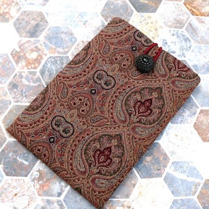 Custom Kobo Case Jacquard Kobo Libra Colour Sleeve Handmade Kobo Clara Colour/BW Case Padded Kobo Sage Travel Case - Shock Absorbent Padding