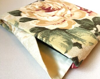 Rose iPad Mini 7 Sleeve 2024 iPad Mini 6 Case Floral iPad Mini Case 8.3 inch Gift for Women iPad Mini Travel Case - Shock Absorbent Padding