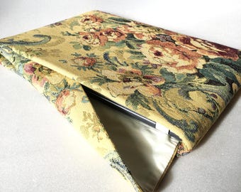 Tapestry MacBook Pro 14 inch Case MacBook Air 15 inch Sleeve Customizable Laptop Clutch Case 14-15.6" laptop Sleeve Shockproof Padded-Flower