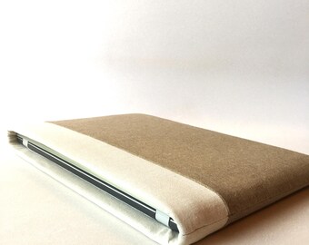 Linen Laptop Case 14-15 inch MacBook Air Case Pouch MacBook Pro 14 Sleeve Custom Size All Models Laptop Sleeve -Shockproof Padded Protection