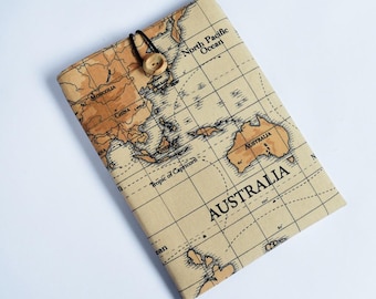 Customizable iPad Air 11 inch Case Map Fabric iPad Pro 11 inch Sleeve Samsung Galaxy 10 inch Tablet Case - Shock Absorbent Foam Padding