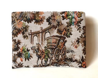 Tapestry Kobo Sleeve with Flap – Horses Carriage, Padded Shockproof Case, Custom Fit for All Kobo Models