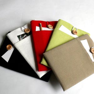 Linen Kobo Libra Colour Case Kobo Clara Colour Case Multicolours Kobo Libra 2 Sleeve Padded with Shock Absorbent Foam - Pick your colour