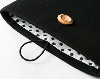 Linen 18 inch Laptop Sleeve, Custom Alienware M18 Case, Lenovo legion 9i Cover, Shockproof Padded Laptop Bag, Acer Nitro 18 19 Computer Case