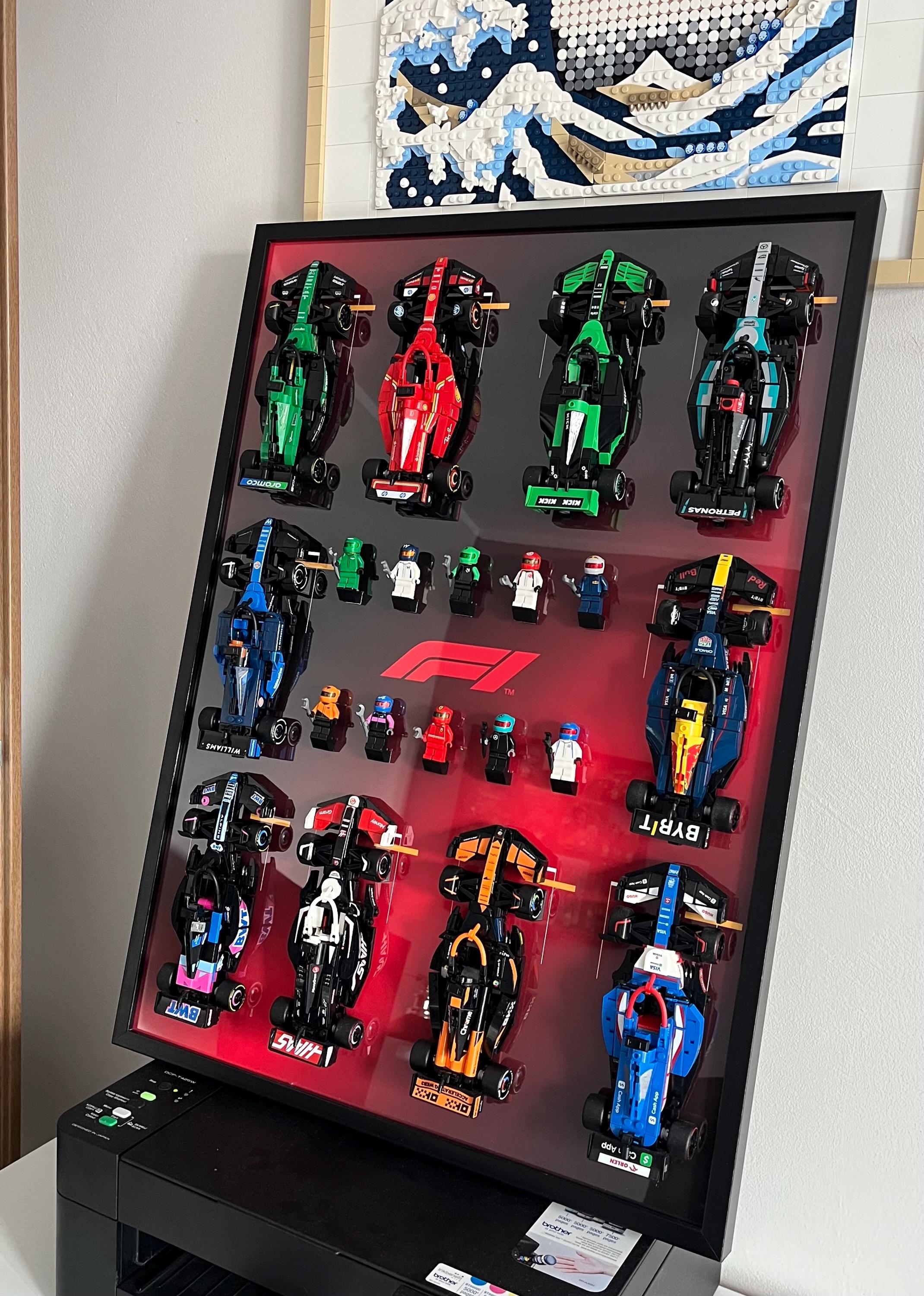 Frame for LEGO F1 Speed Champions Ferrari Red Bull Mclaren Aston