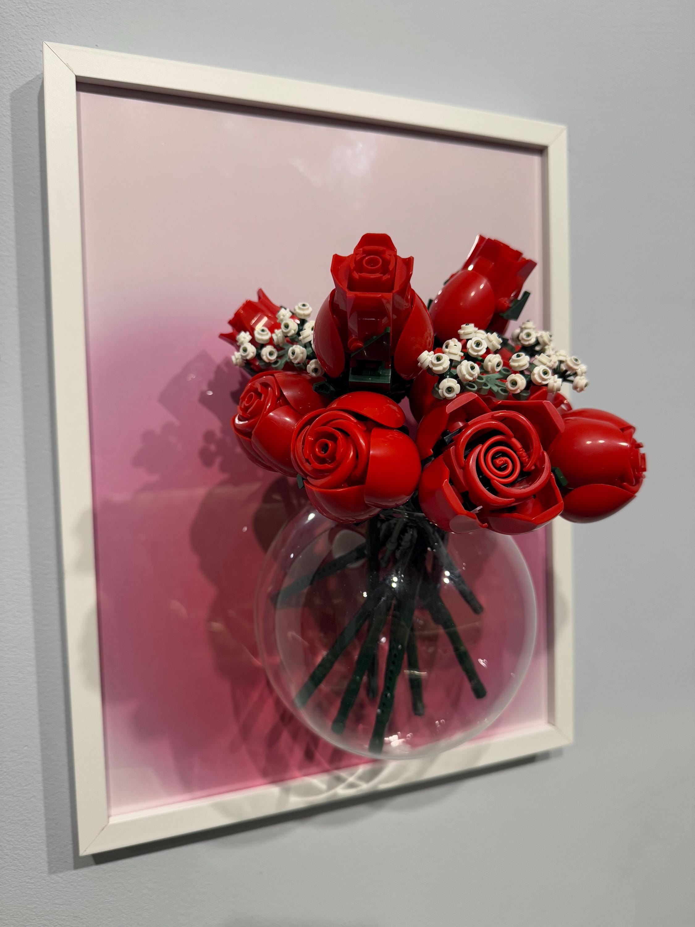 Lego frames Flower Botanical collection lego gift display