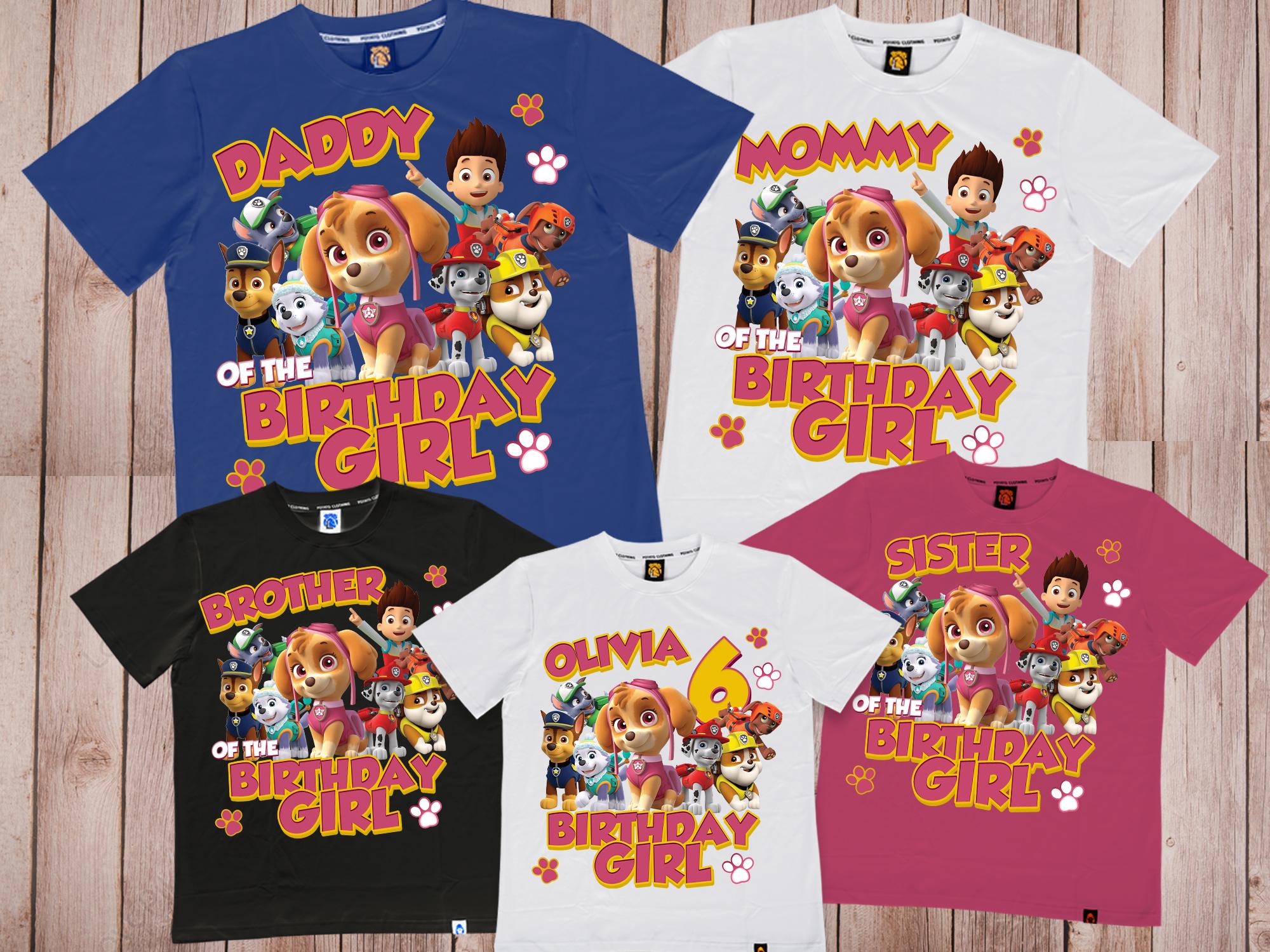 Paw Patrol Personaggi Maglietta Paw Patrol Ragazzo T-Shirt