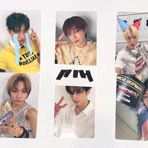 P1HARMONY PHOTOCARDS (Signature on back)