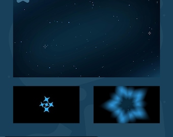 Animated Lunaris Veil Stinger Transition: Minimalist Celestial Moonlight for Twitch and OBS/Streamlabs
