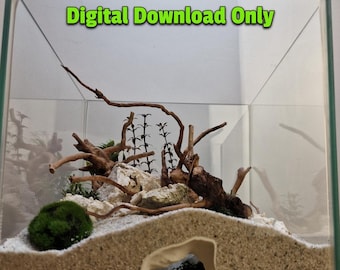 3D Printable Coral Cave: Aquarium & Terrarium Hideout (STL File)
