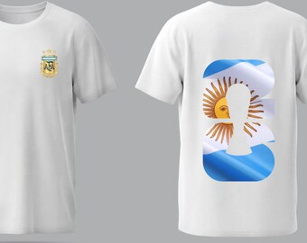 Argentina National World Cup 2026 T-shirt | FIFA Logo Supporter Tee