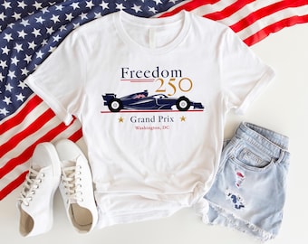 Freiheit 250 Grandprix Racing Tee | Indycar-Rennen Washington DC