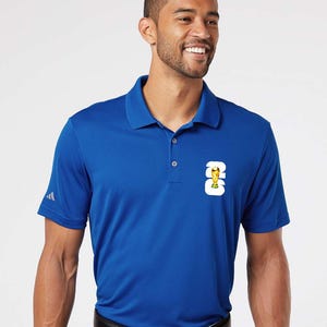 2026 FIFA World Cup Trophy Gold Icon Embroidered Adidas Polo