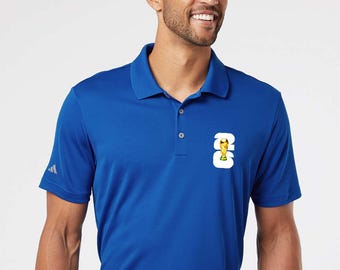 2026 Fussball WM Trophy Gold Icon Besticktes Adidas Polo