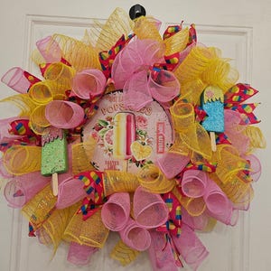 Popsicle Wreath