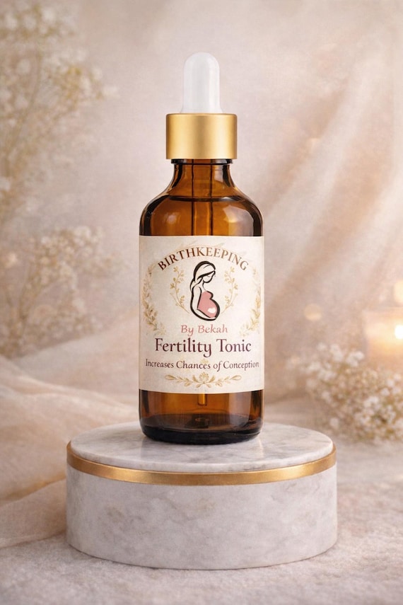 Fertility Tonic | Natural Hormone Balance Support | Herbal Fertility Blend | Women’s Wellness | Natural Fertility Support Tonic