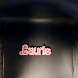 Barbie Name Magnets