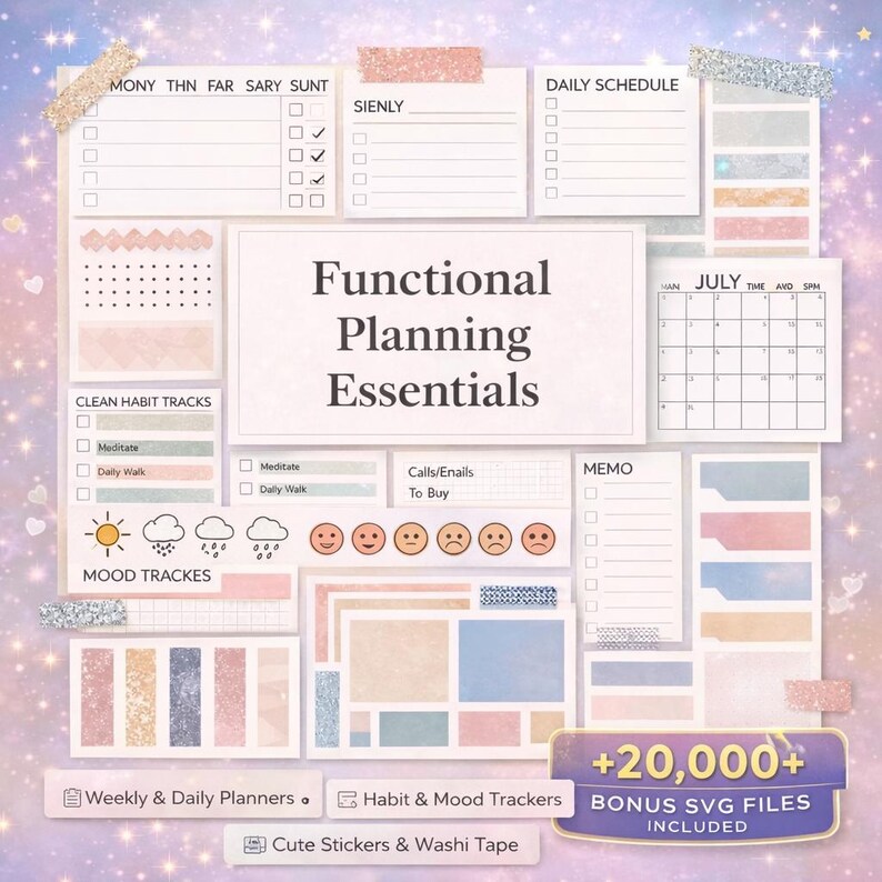 60,000+ Digital Sticker Mega Bundle for Goodnotes & iPad Planners ...