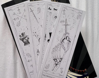Caraval, Once Upon a Broken Heart Inspired Bookmarks