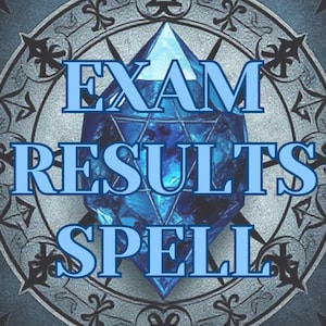 Benutzerdefinierte Prüfungsergebnisse Zauber | Erfolg, Fokus und positive Ergebnisse, Studienfokus-Magie, bestehen-Examen-Zauber, benutzerdefinierter Zauber, Test-Erfolgsenergie
