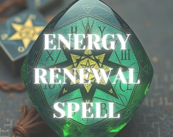Spersonalizowany czar odnawiający energię | Ożyw i przywróć równowagę ducha