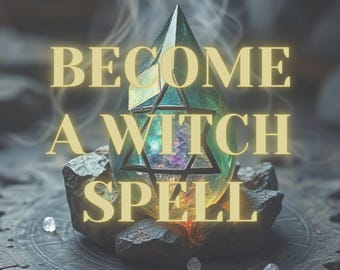Custom Word a Witch Spell, Awaken Your Inner Magic and Spiritual Power, Awaken Magic, Spiritual Awakening, Hekserijactivering