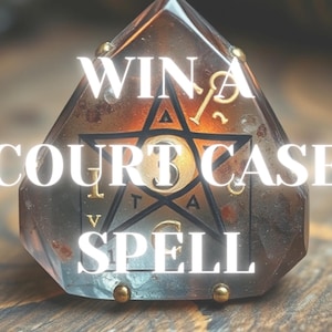 Custom Court Case Spell | Justice, Favorable Outcomes And Positive Energy, Legal Matters, Success in Court, Truth and Clarity Spell