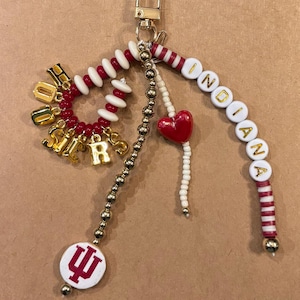 Indiana University Bag Charm