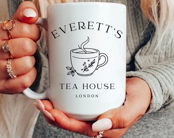 Emma M. Lion London Tea House Mug Book Inspired