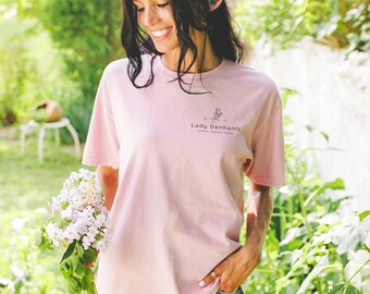 Lady Denham's Garden Party Simple Shirt Sanditon Fan