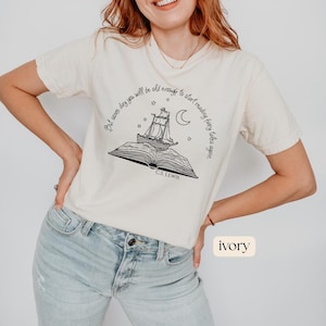 CS lewis Zitat Märchen Fantasy Shirt Geschenk für Fantasy-Liebhaber CS lewis Fan Shirt Leser Buch Liebhaber Fantasy