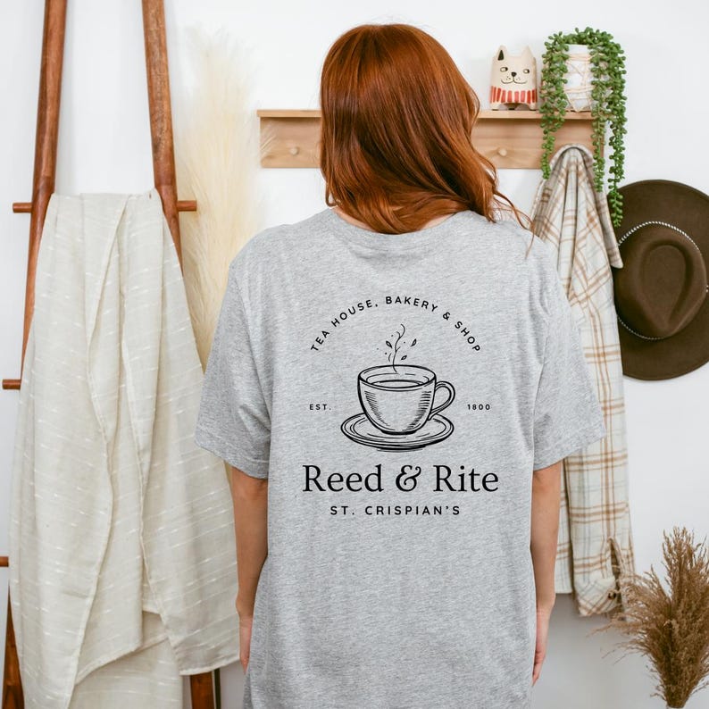 The Reed And Rite Simple Book Inspired Shirt Tea House London - Etsy