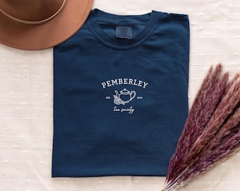 Embroidered Pemberley Tea Society Pride and Prejudice