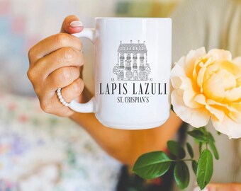 Book Inspired London Ceramic Mug Lionhearts