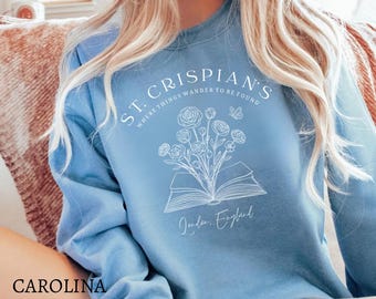 Sudadera de cuello redondo de Emma M. Lion St. Crispian's, regalo