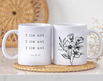Emma M. Lion Funny Mug Book Inspired