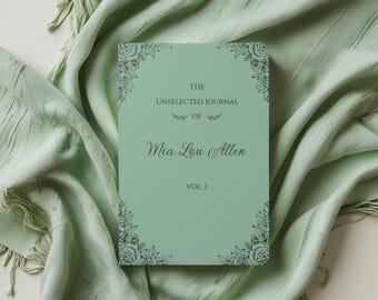 Regalo de diario personalizado no seleccionado de Emma M. Lion