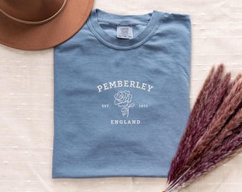 Embroidered Pemberley Shirt Pride and Prejudice