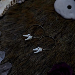 Raccoon Tooth Hoops
