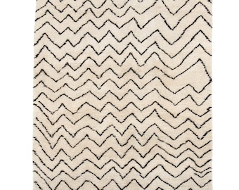 Sandlines - Contemporary Collection Anti Atlas Moroccan rug